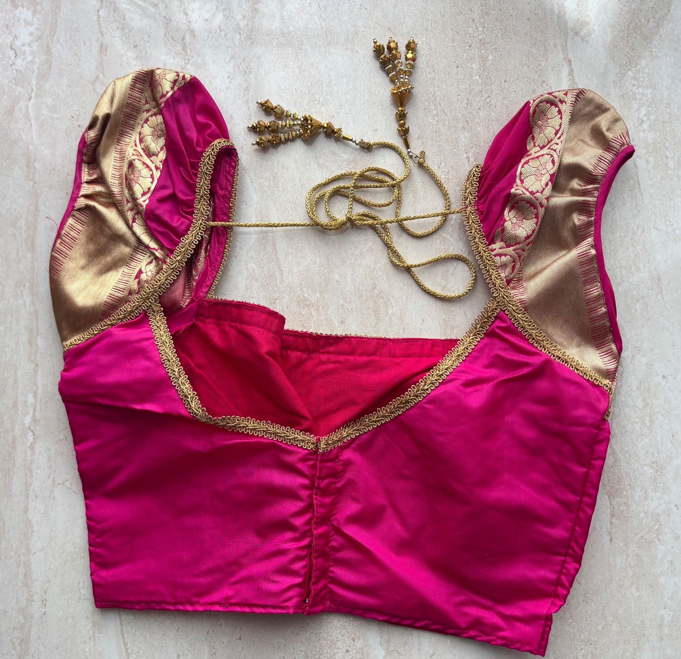 Vestiti: Sari in blau/pink mit Bluse – Nuovo (secondo la descrizione) da Wichtrach venduto da Alyasahana 2