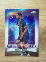 Soccer Bradley Barcola Wonderkids Topps Chrome 2025
