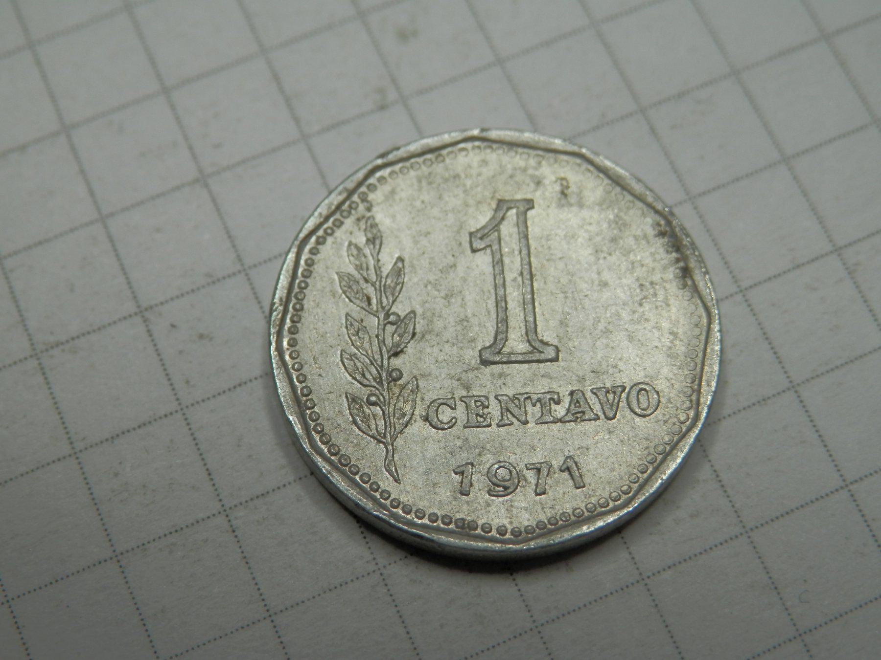Tutti le monete: Argentinien  1 Centavo, 1971 – Usato da Weiach venduto da weiach81 1