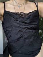 Black Lace Cami Top - Top mit Spitze