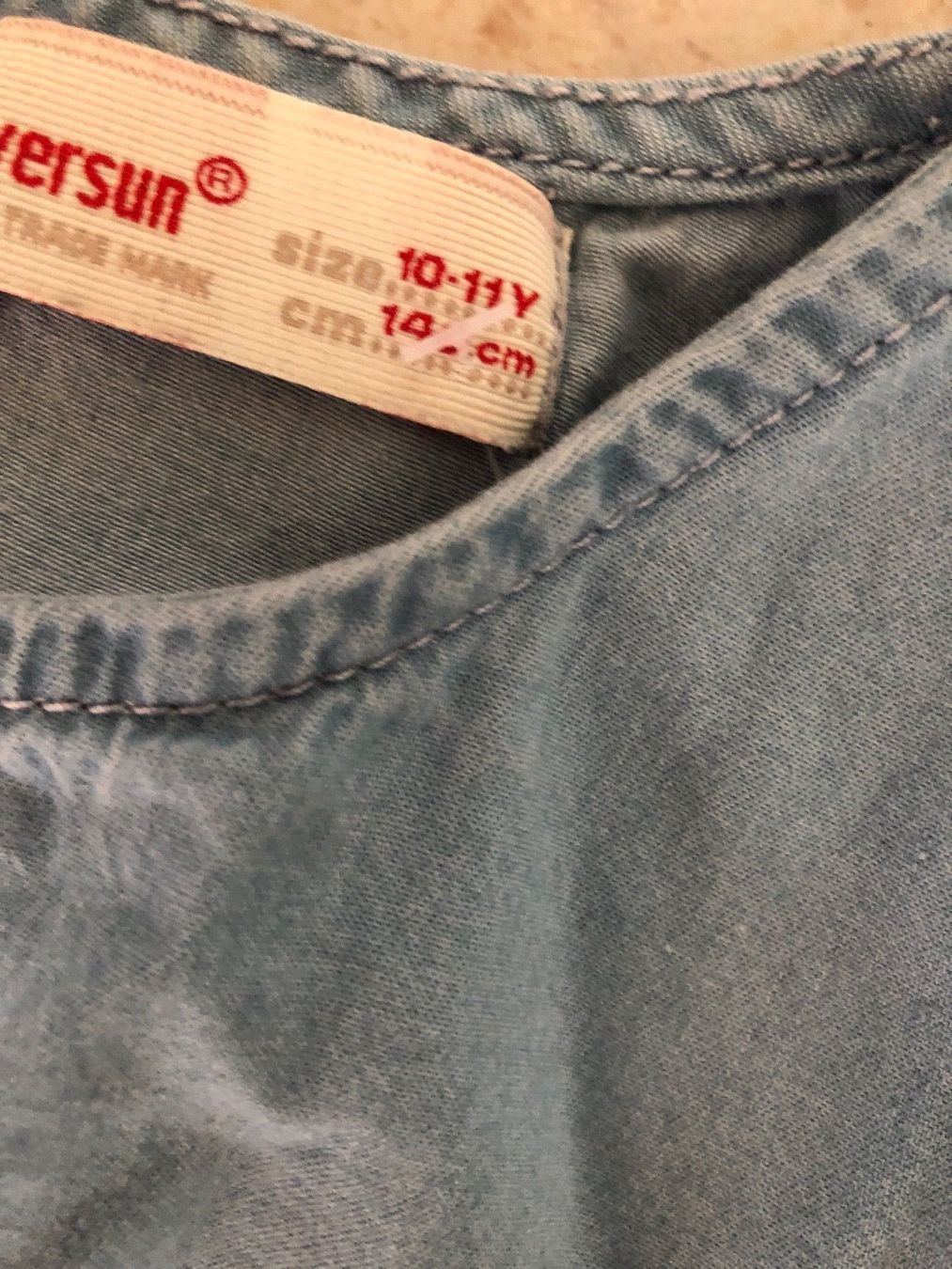 Camicette, T-shirt & Top: Silversun Jeans Tunika/Kleid Gr.140 – Usato da Obergerlafingen venduto da cabo4 1