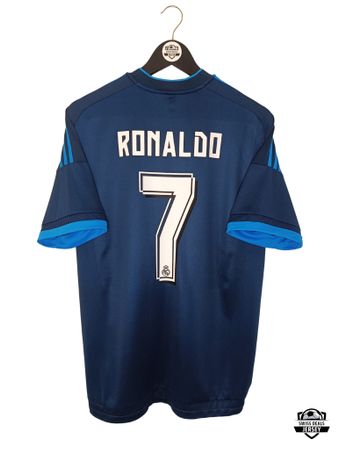 RONALDO #7 Original Real Madrid 2015-16 Third Trikot