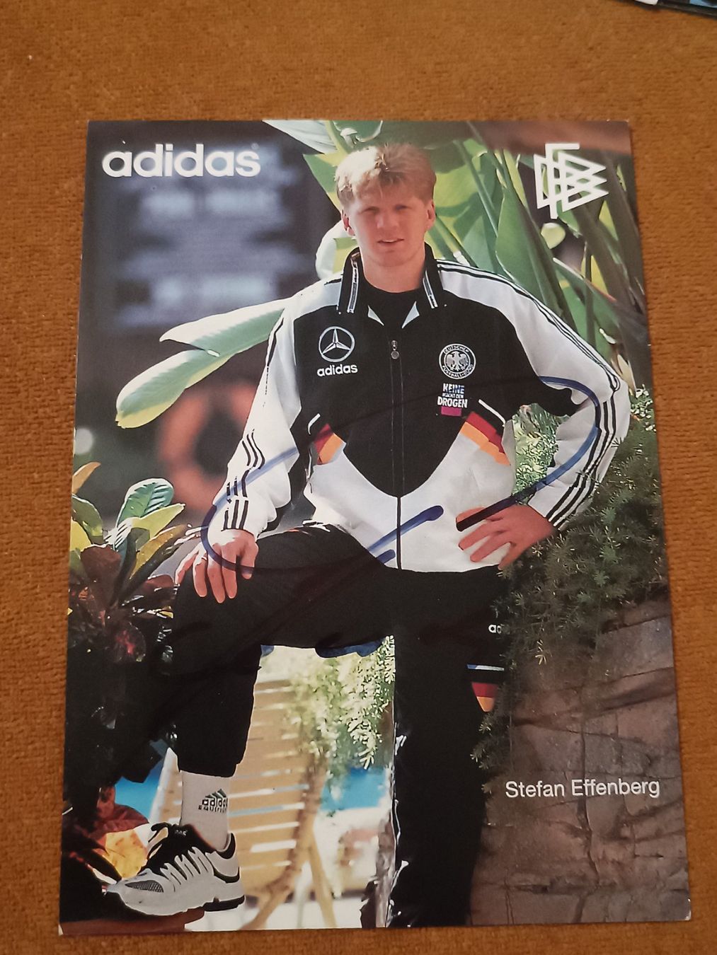 Autographes: Stefan Effenberg - Handsignierte DFB Karte – D'occasion à Menziken par Artographs