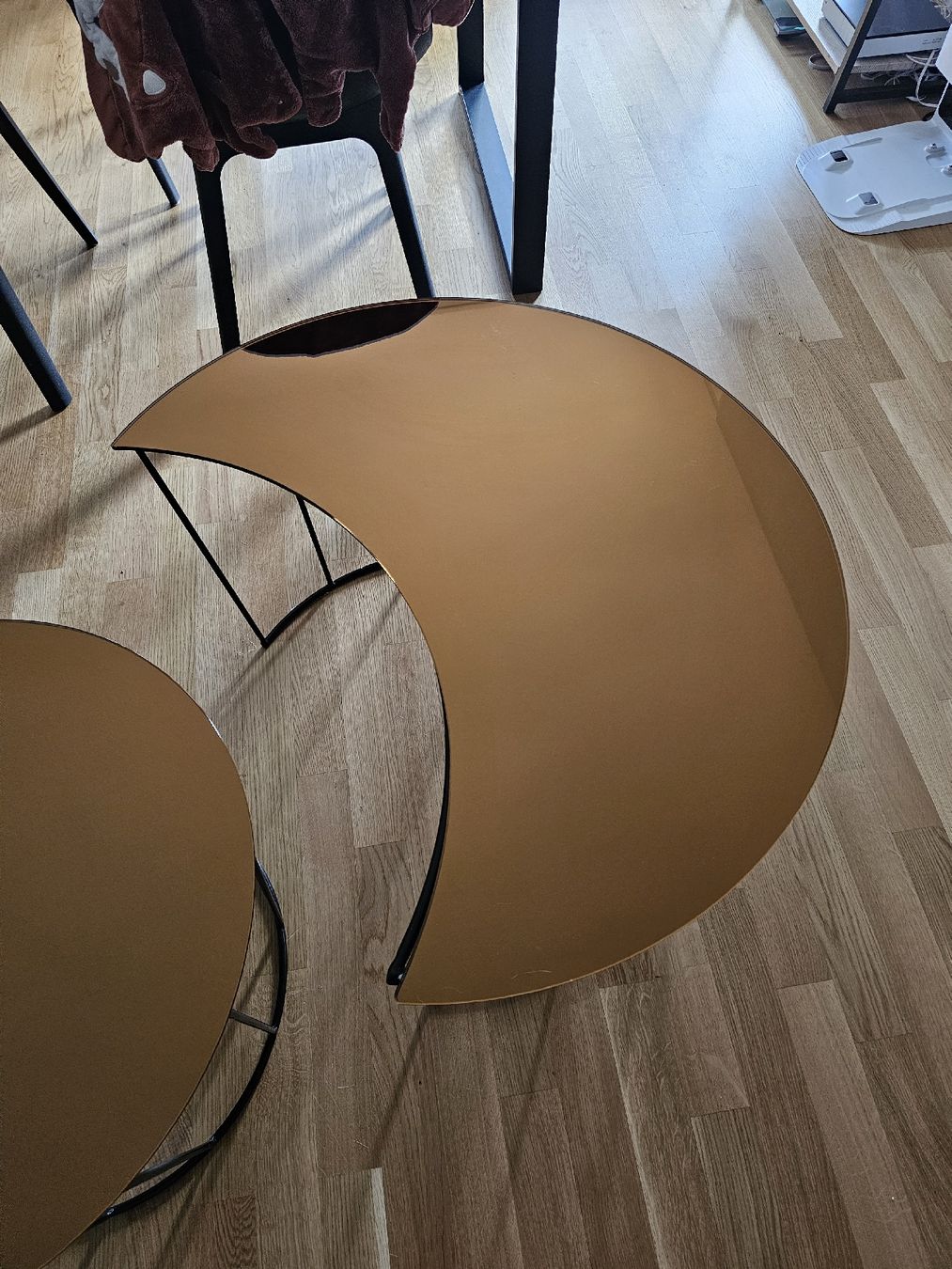 Conforama Tavoli: Table basse LUNE/SOLEIL – Usato da Onex venduto da Magou_31 2