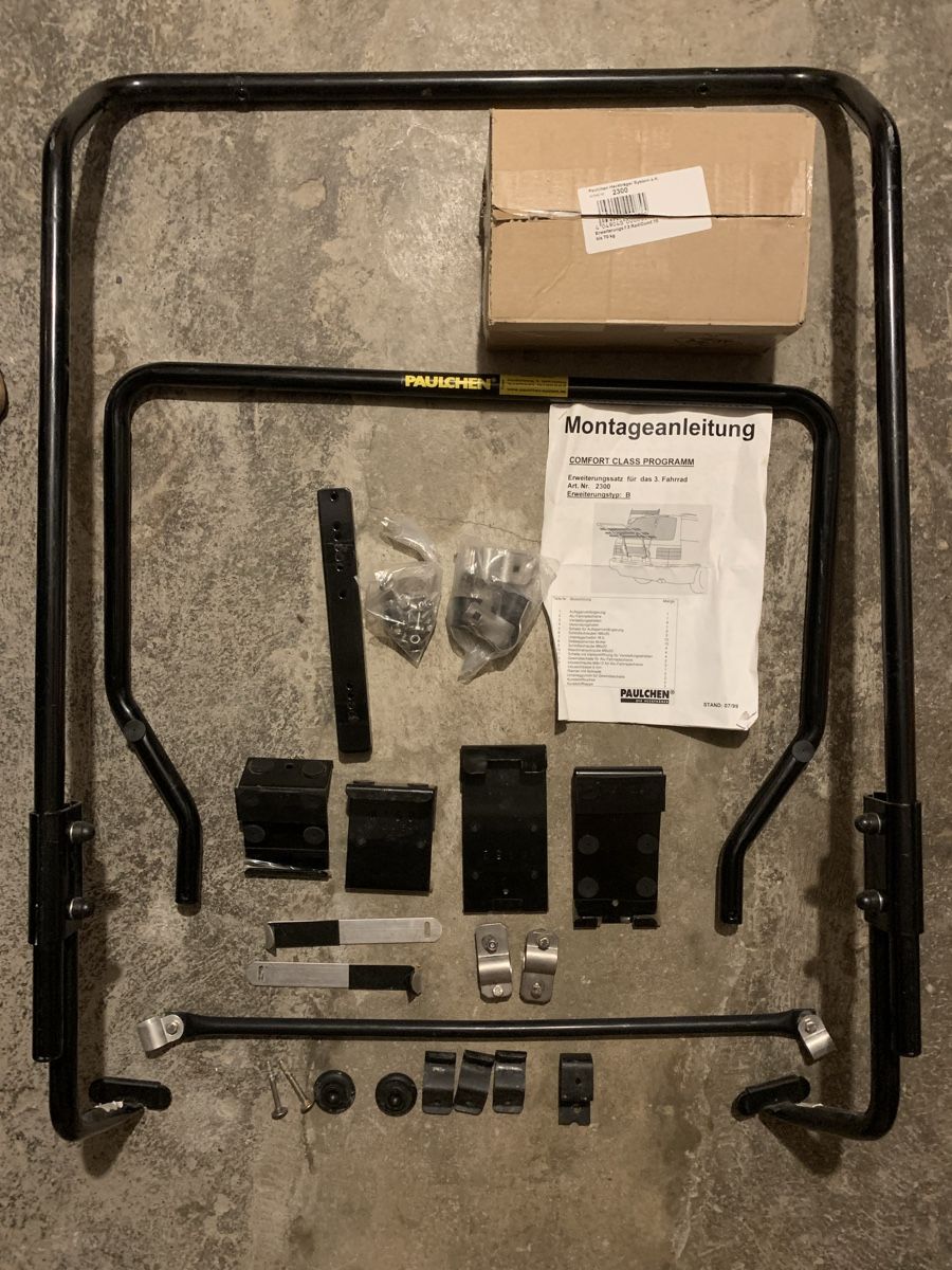 Tutti i ricambio: Paulchen porte vélo Comfort Class – Nuovo (secondo la descrizione) da Montpreveyres venduto da Maleagant