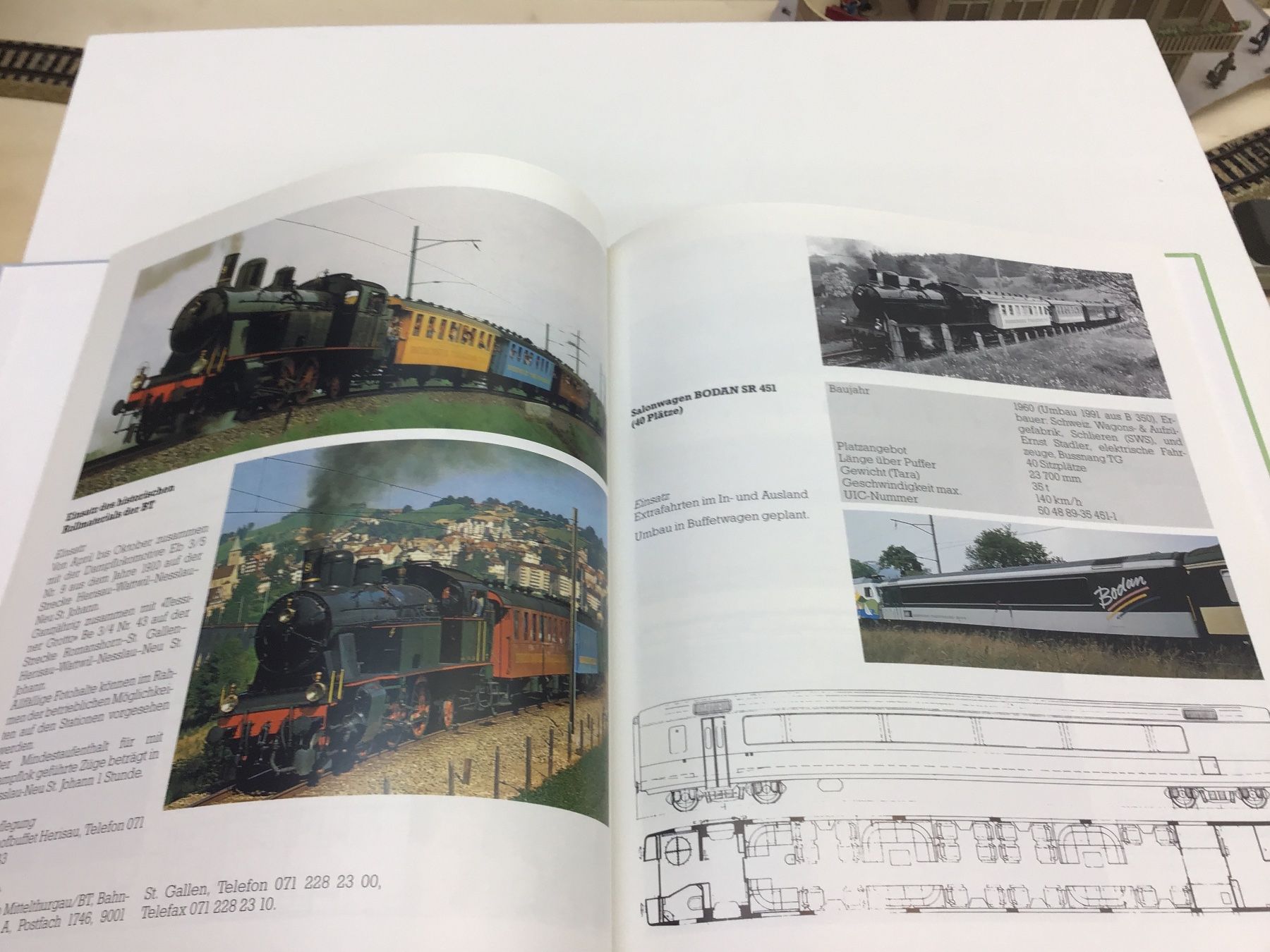 Libri: Die Nostalgie- und Partywagen der Schweizer Bahnen-Buch – Nuovo (secondo la descrizione) da Männedorf venduto da Modelle-aller-Art 1