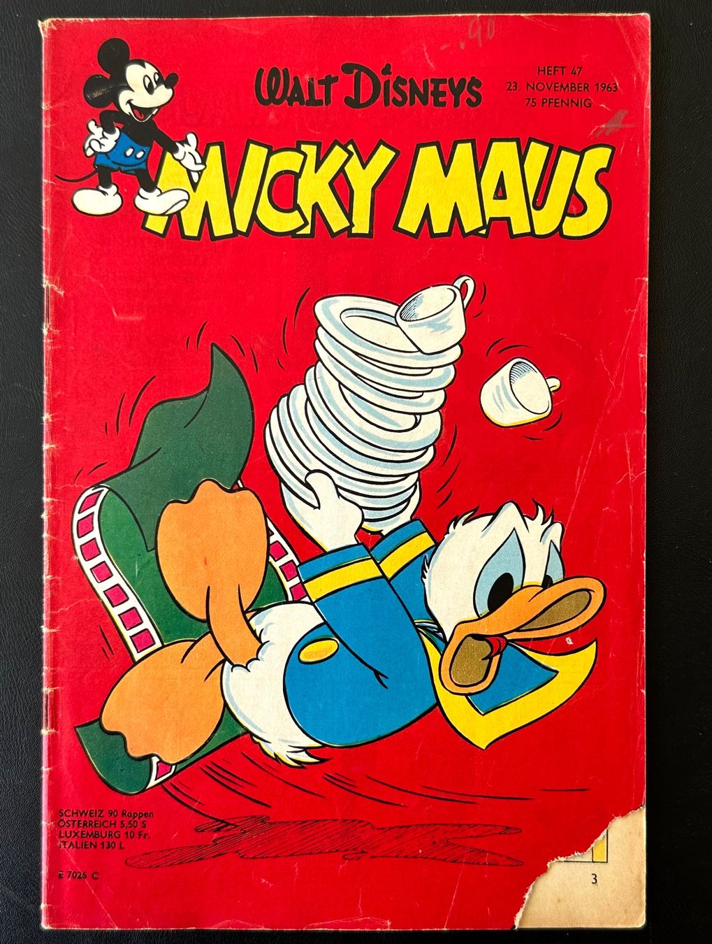 BD: Mickey Maus Nr. 47 1963 – D'occasion à Seltisberg par quadartswiss