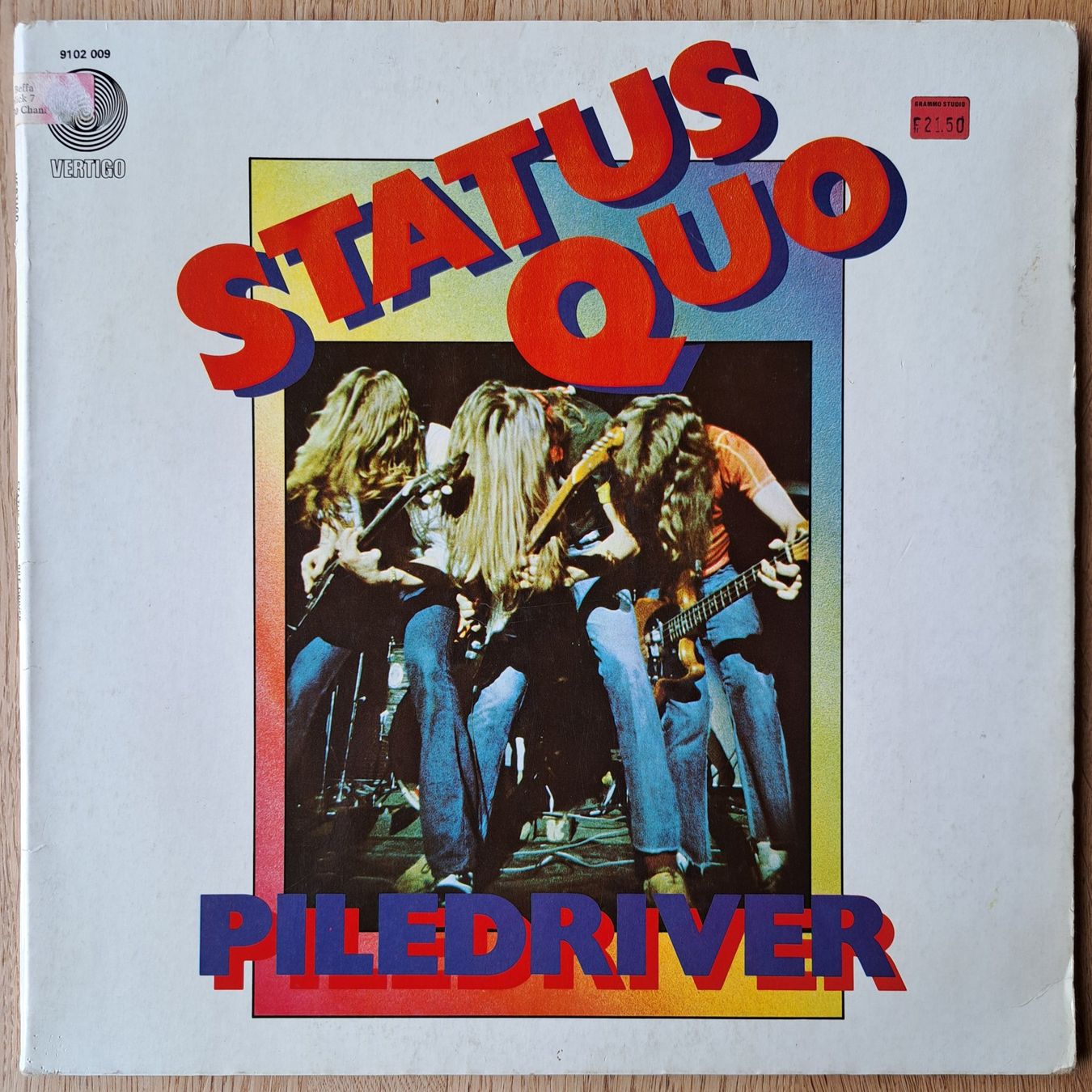Vinyles: Status Quo - Piledriver – D'occasion à Meggen par Ricardokoch