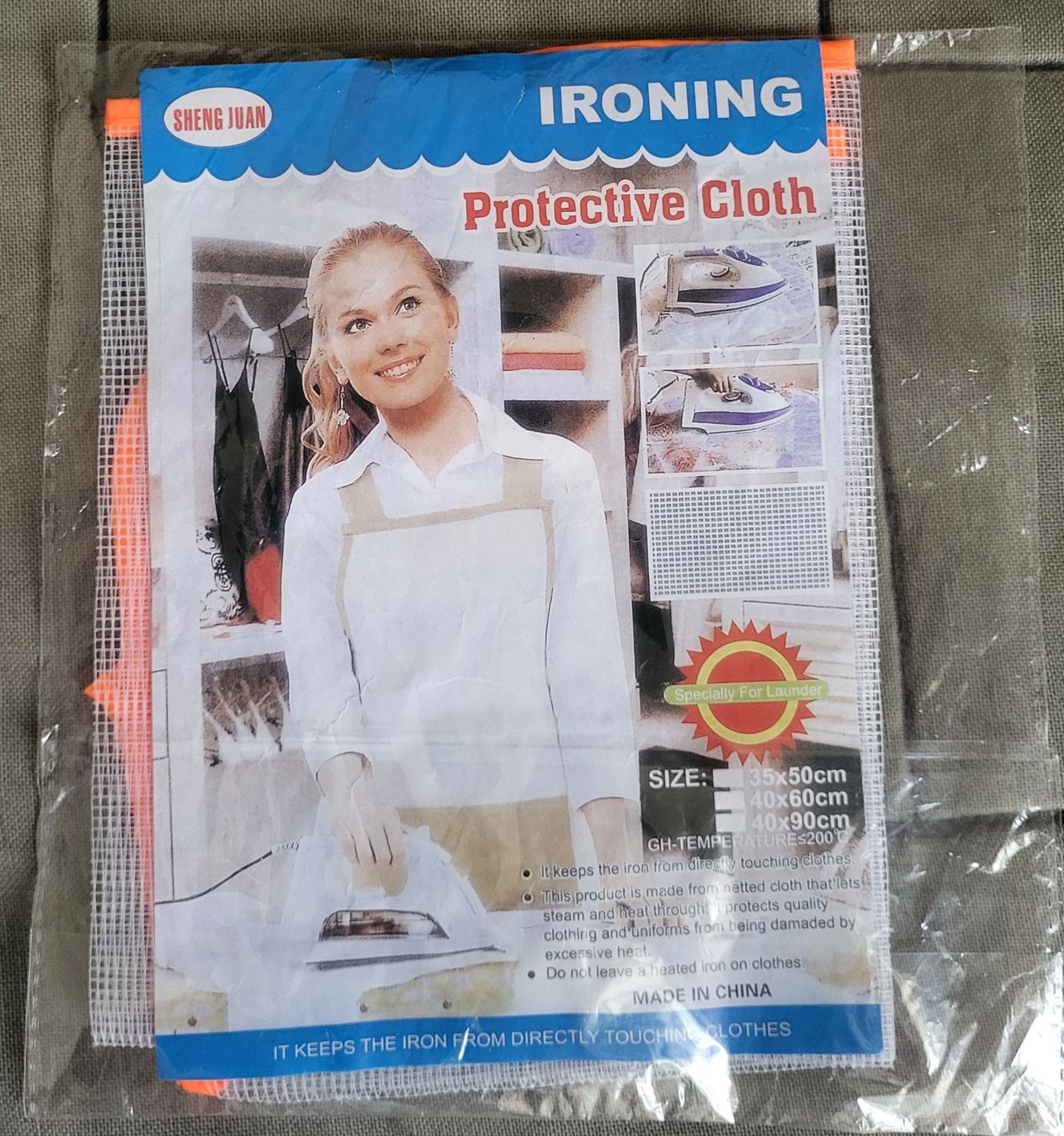 Bügeleisen: Bügelschutztuch – Neu und originalverpackt aus Bern von moi_rgz8