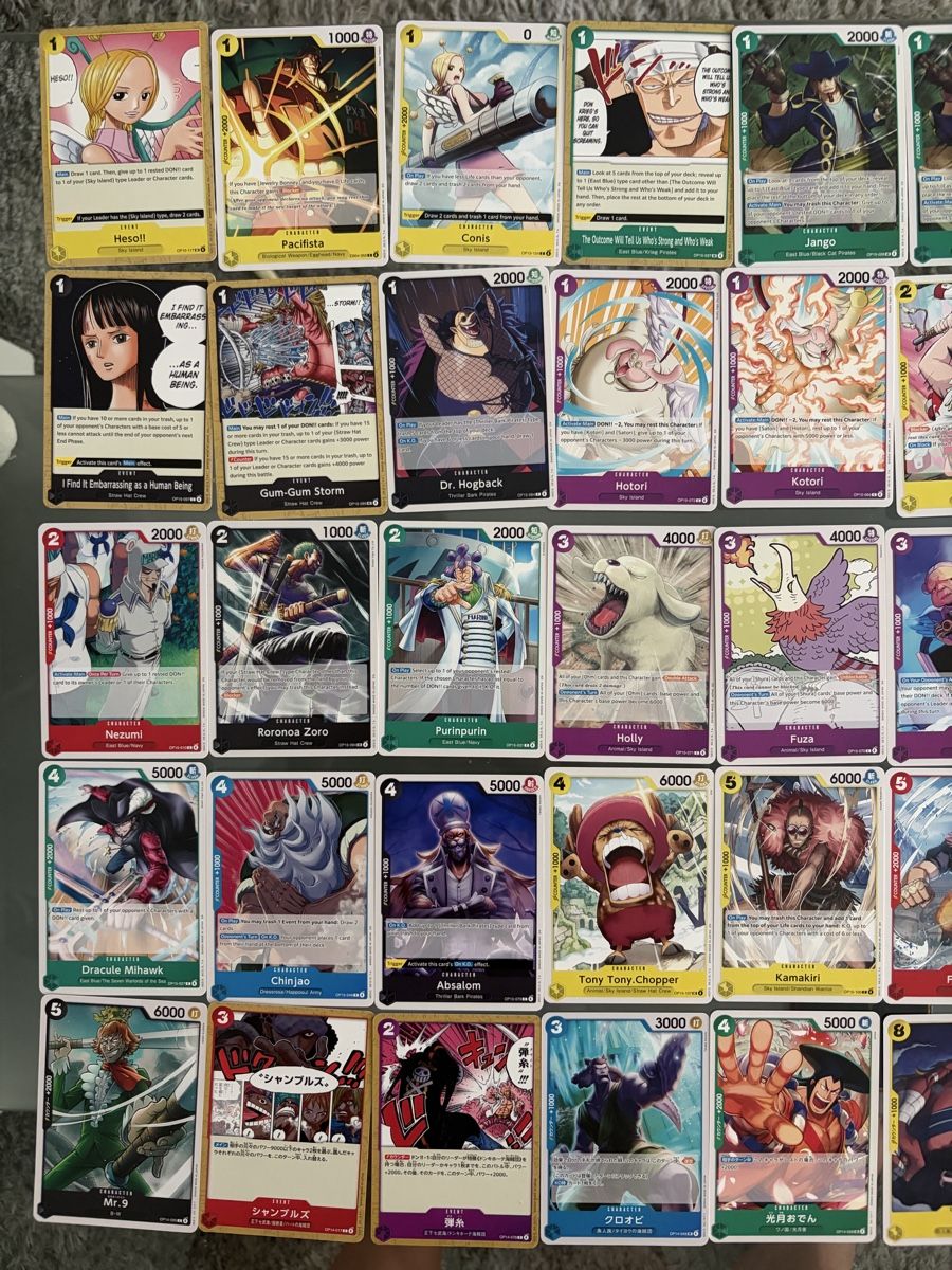 Bandai Carte collezionabili: One Piece Card Game OP 14+OP15 Bulk Karten – Nuovo (secondo la descrizione) da Galgenen venduto da Miachelle 1