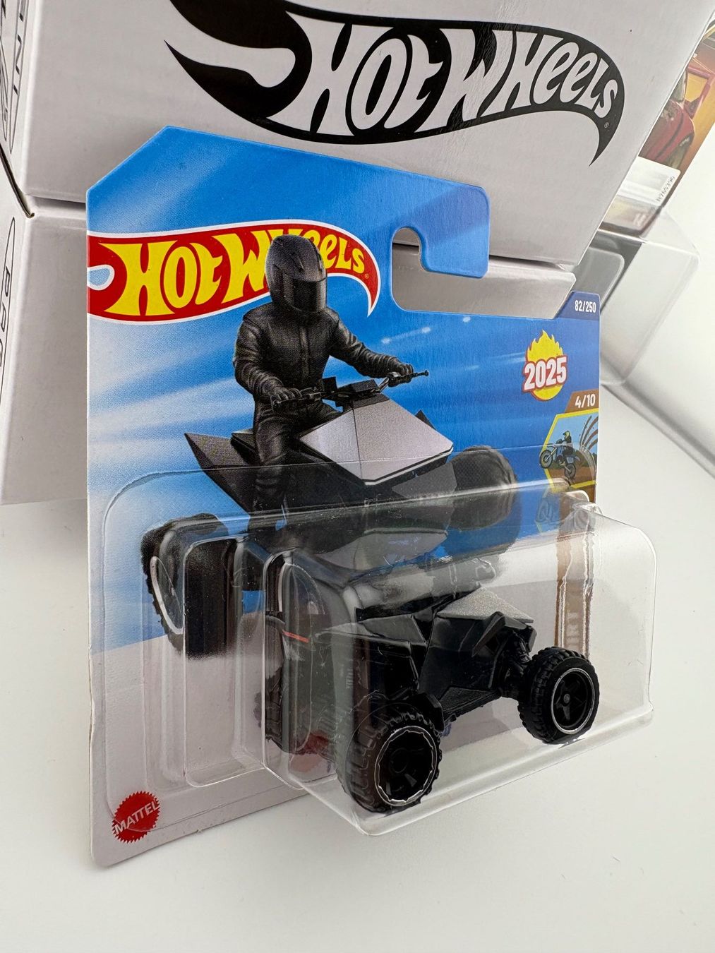 Hot Wheels Modellini d'auto: Hot Wheels Tesla Cyberquad - 2025 - 82/250 – Nuovo e nell'imballaggio originale da Flawil venduto da HeisseReifen 3