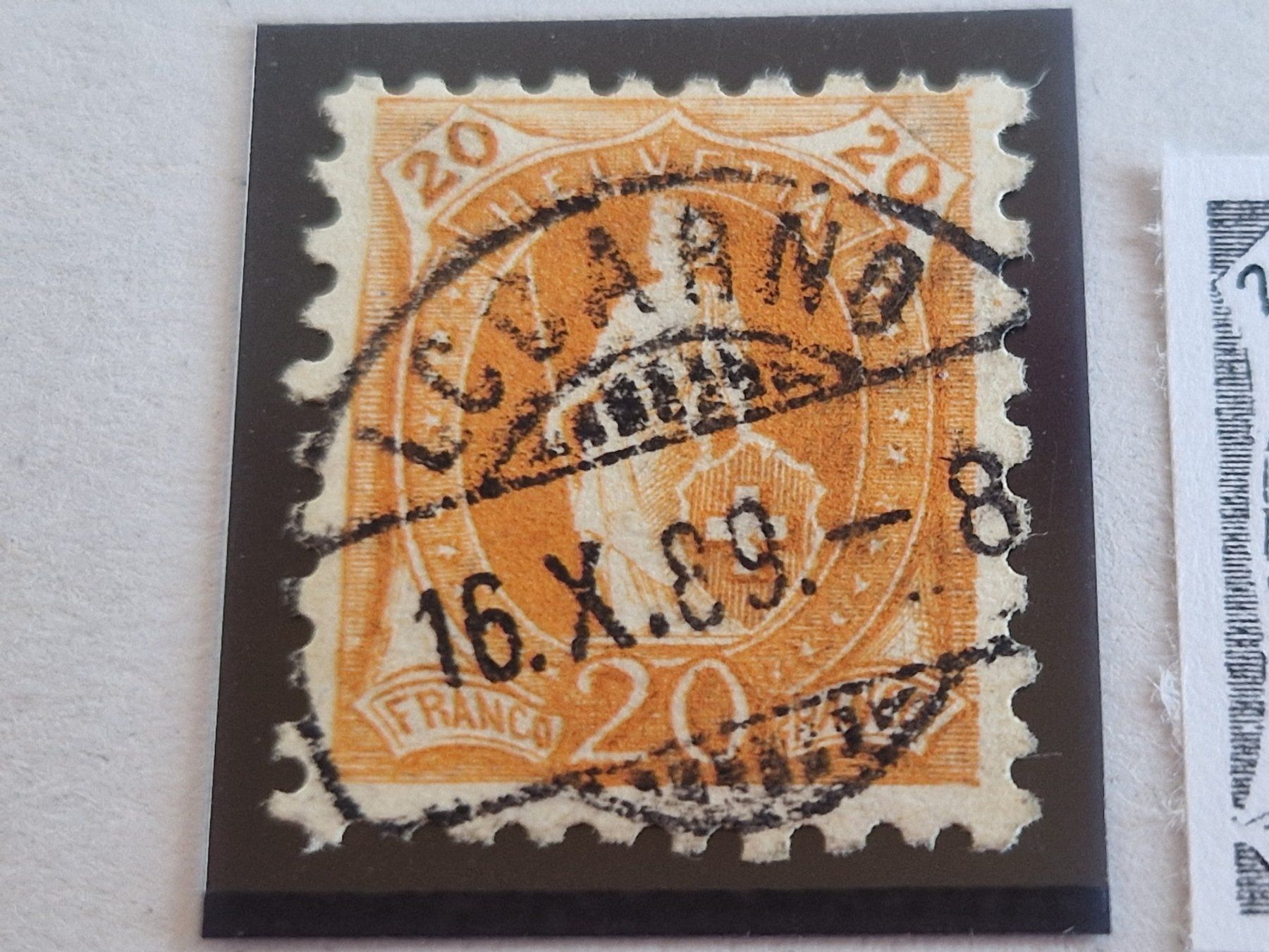 Tutti i francobolli: Stehende 66B, Top Stück, signiert, ab 1.- – Usato da Burgdorf venduto da Glossy01 1