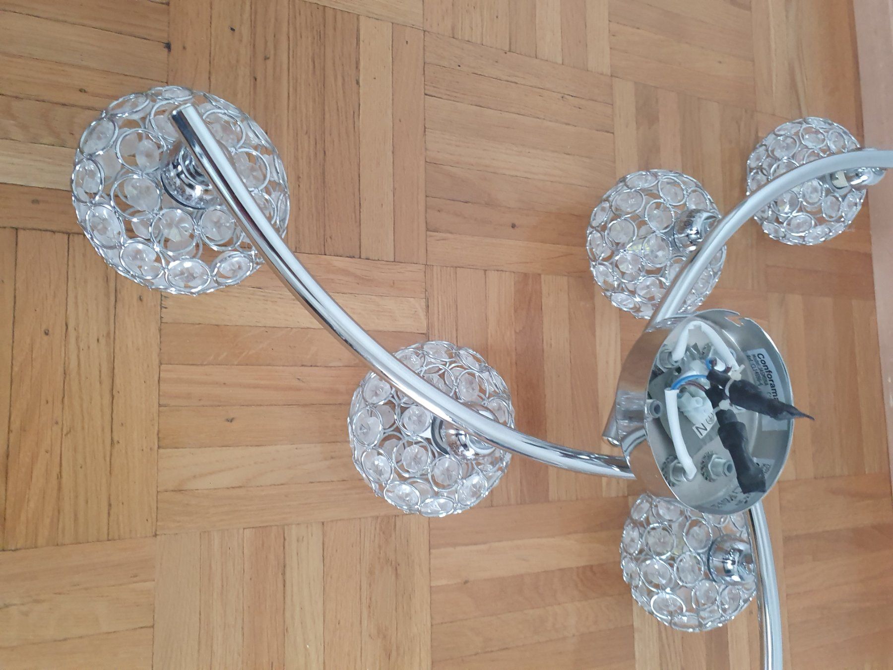 Lampadari & plafoniere: Lustre avec 6 led – Usato da Prilly venduto da RoDyRe 4