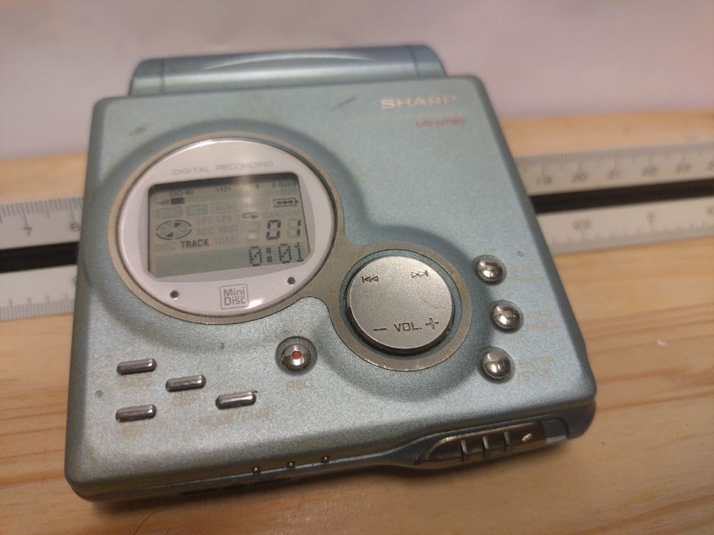 Sharp MD MT80 Minidisc Recorder – fonctionne – vintage 90s (D'occasion ...