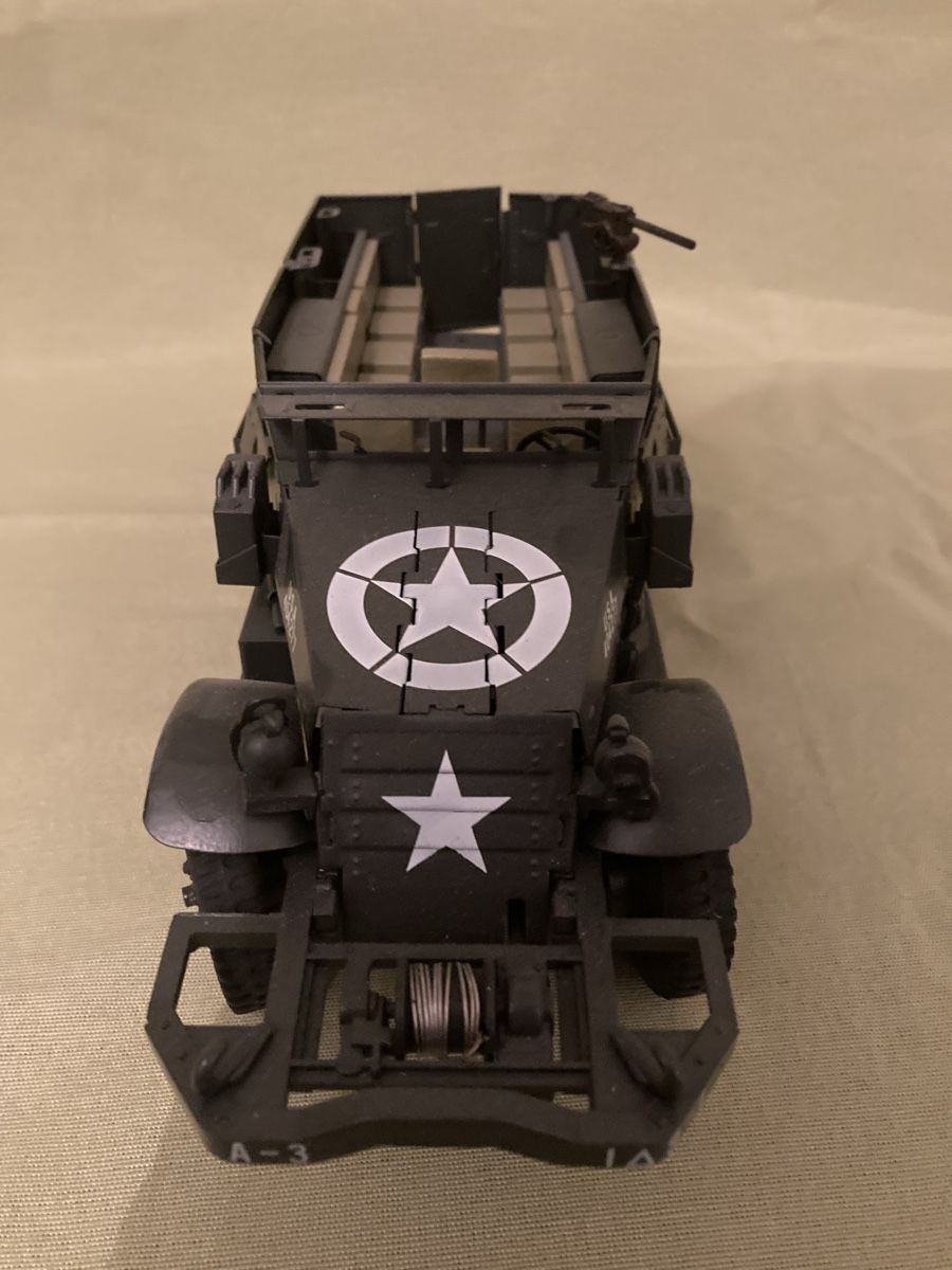 Kit di modellismo & Modellini statici: M3 Halftrack Gonio 1/24 US Army Halbkette Modell – Usato da Brugg AG venduto da Schlumpf1962 2