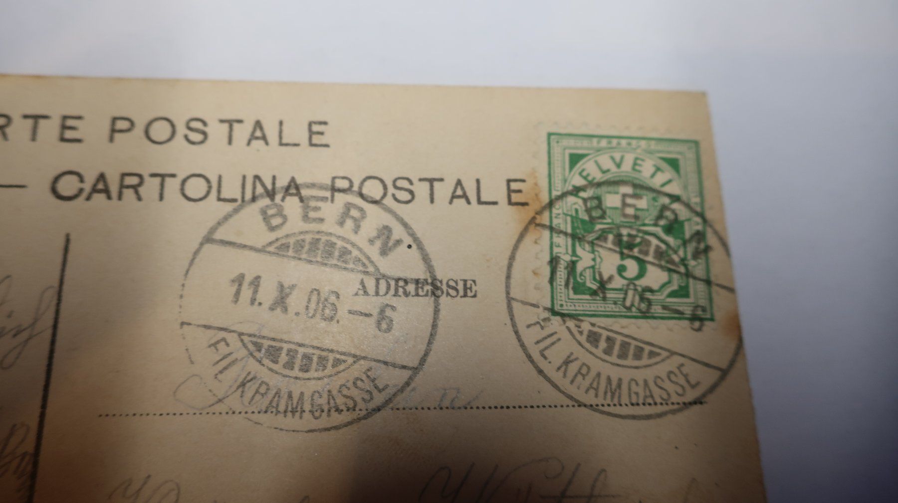 Cartoline postali: Bern - Bundespalast  1906 – Usato da Cormoret venduto da Pascalll2001 4