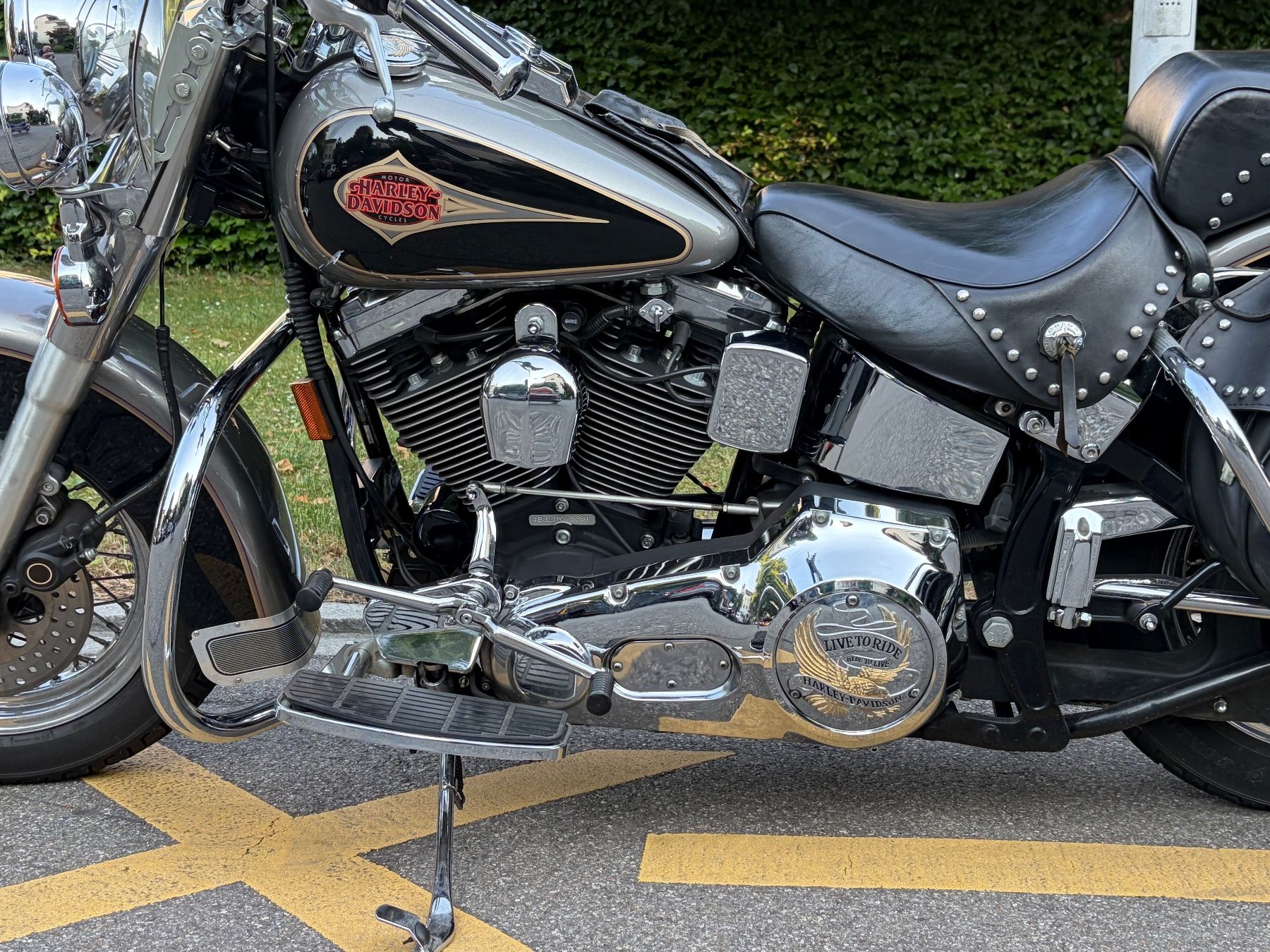 Harley-Davidson Chopper: Harley Davidson Heritage Nostalgia Limited Evolution – Usato da Rütihof venduto da elcheffe81 5