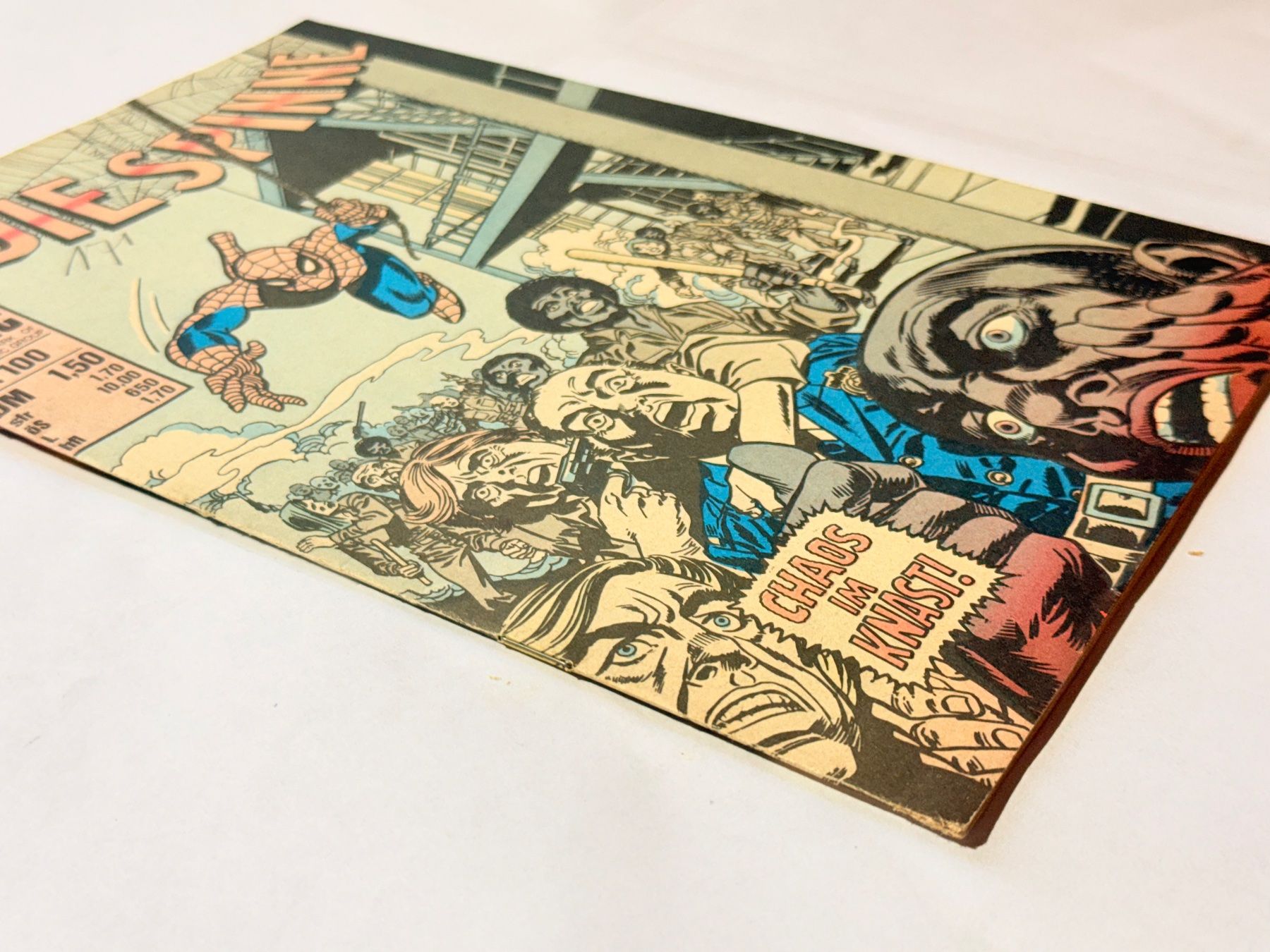 Fumetti: Die Spinne Marvel Comic Williams Nr. 100 - Chaos im Knast! – Usato da Zuerich venduto da SonderArt-Wertgut 1
