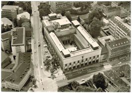 AK Basel Kunstmuseum Flugaufnahme