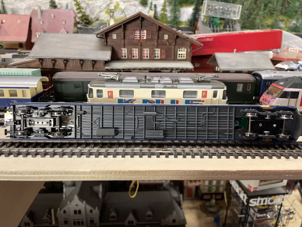 Hag Modellini di ferrovie: Hag BLS Steuerwagen BDt=DC 58001 – Nuovo e nell'imballaggio originale da Gossau SG venduto da Krokodil344 6