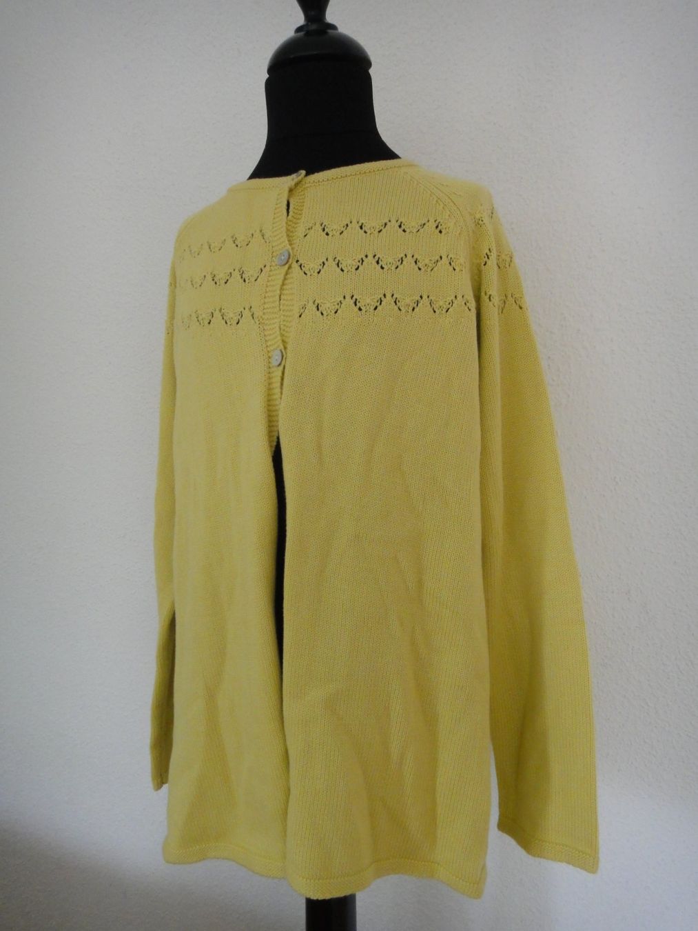 Giacche & Cappotti: Strickjacke "Bonnet à Pompon" Baumwolle 12 Jahre – Usato da Winterthur venduto da LemonTree5