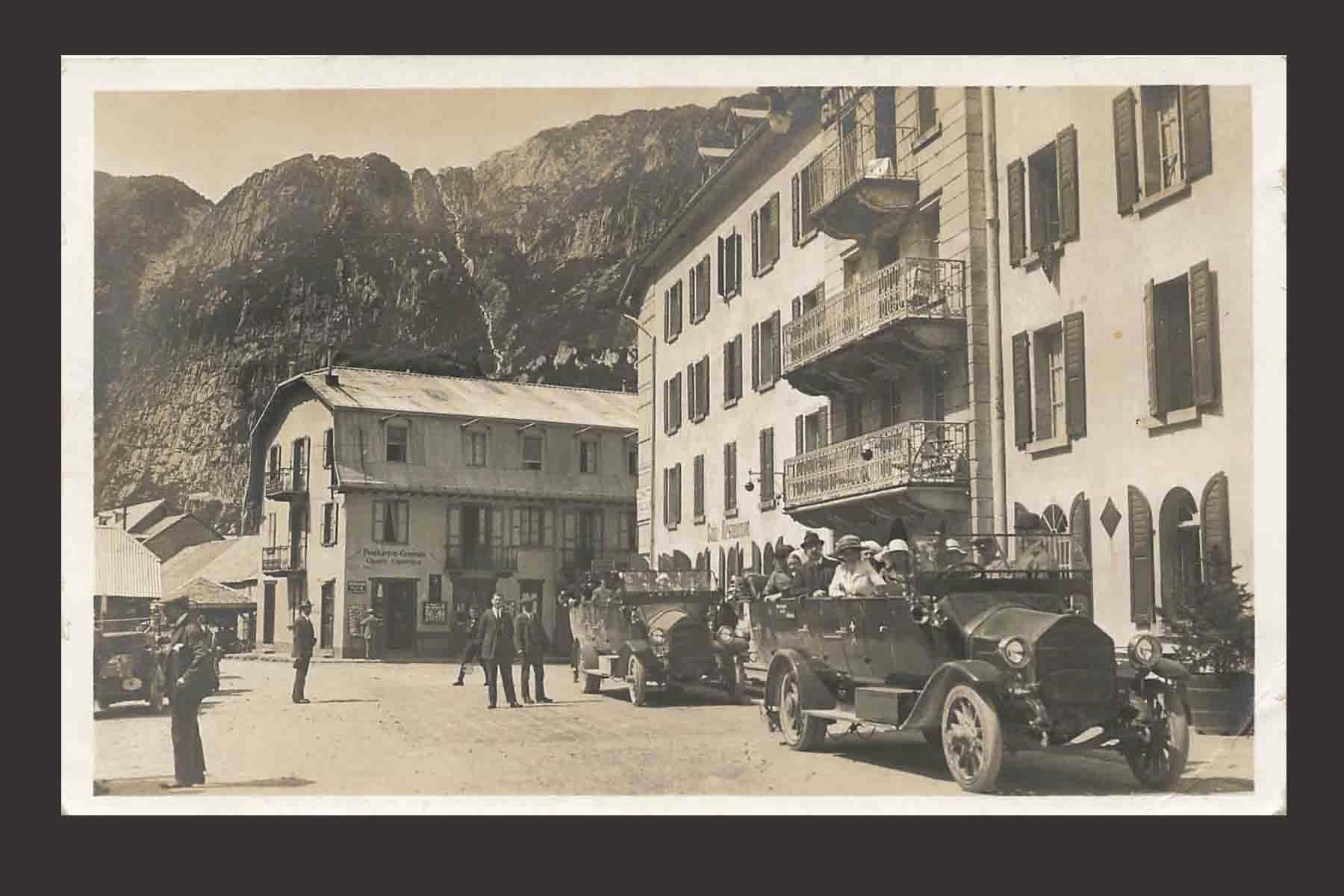 Cartoline postali: AK In Gletasch – Usato da Goldau venduto da artelier1