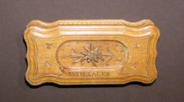 ALTE BRIENZER BRIEFMARKEN SCHATULLE