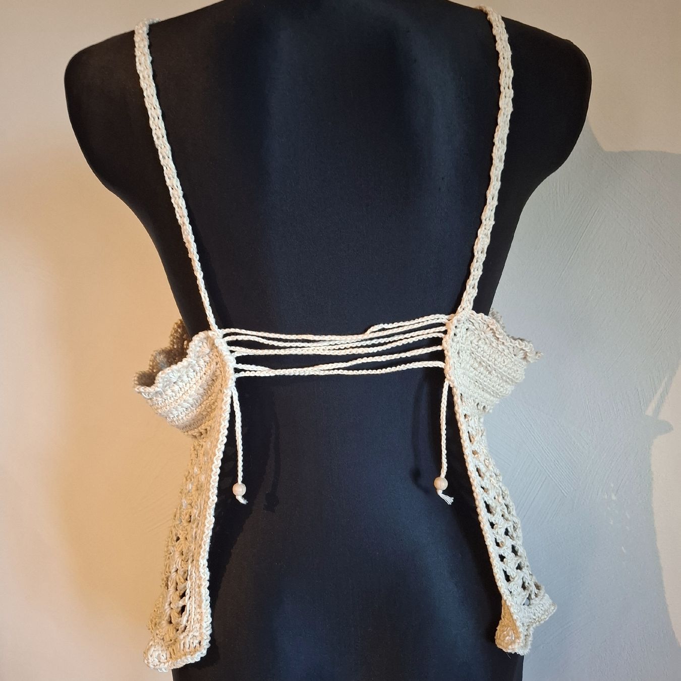 Tops: Top crochet fait main été, unique – Neu und originalverpackt aus tartegnin von Madelaine_09 3