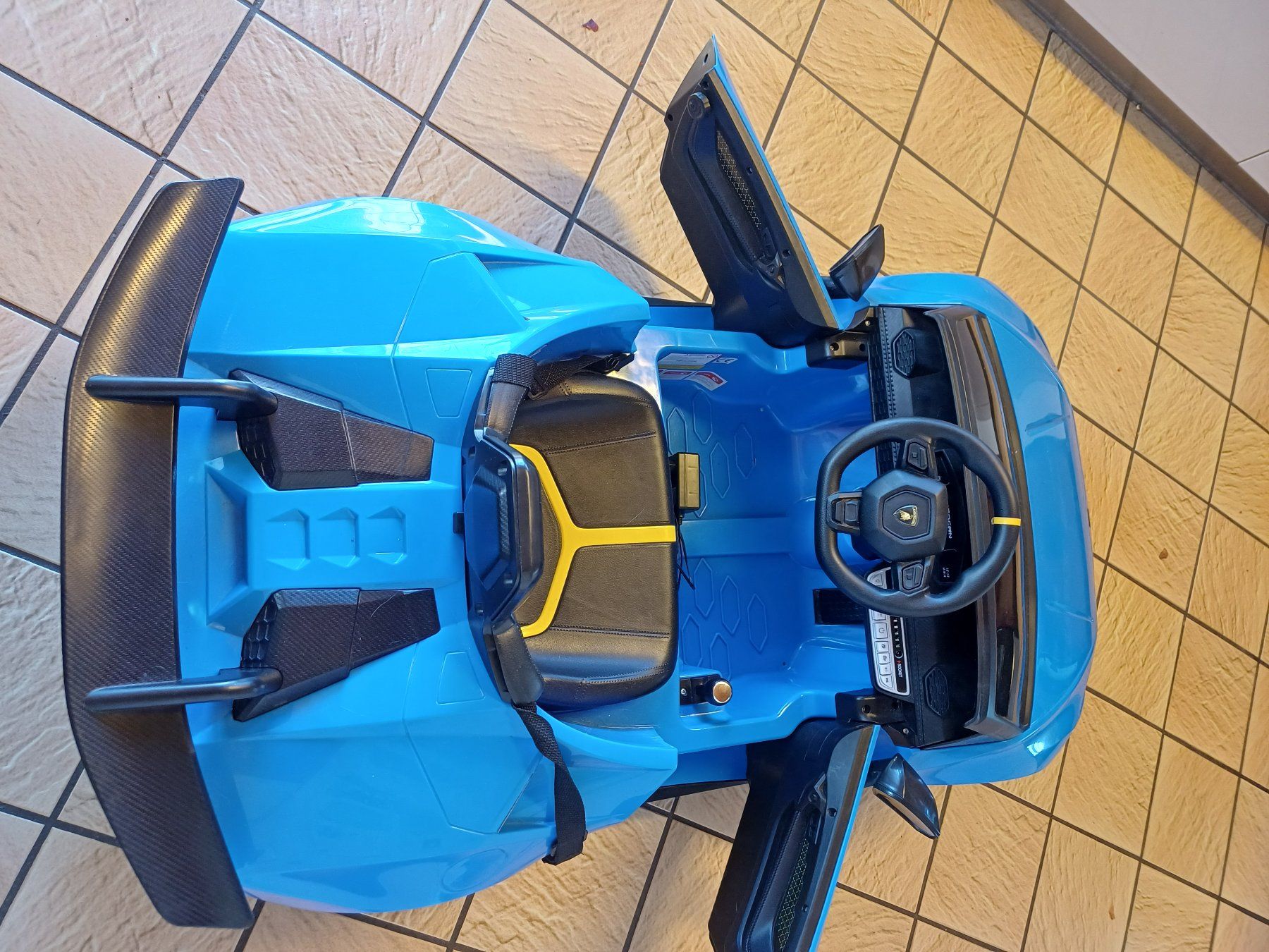 Fahrzeuge für Kinder: Elektroauto Kinder Lamborghini blau – Gebraucht aus Untersiggenthal von sch_k8s2 1