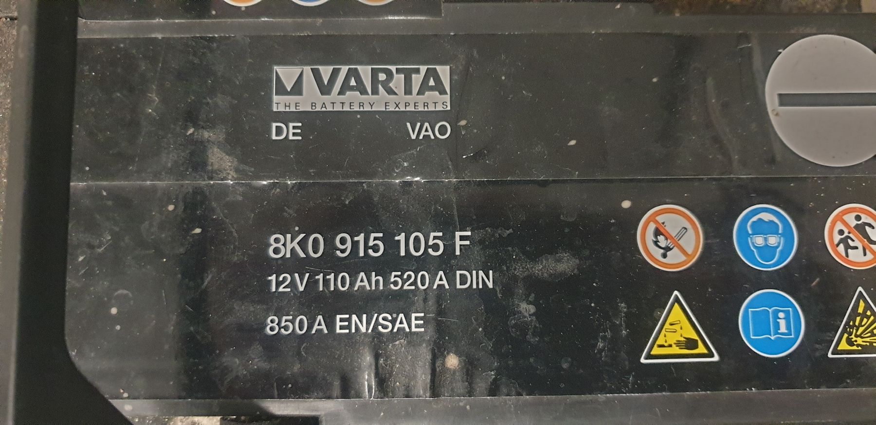 Varta Batterie: Varta 12V 110Ah – Usato da Wollerau venduto da Hansjuerg2 1