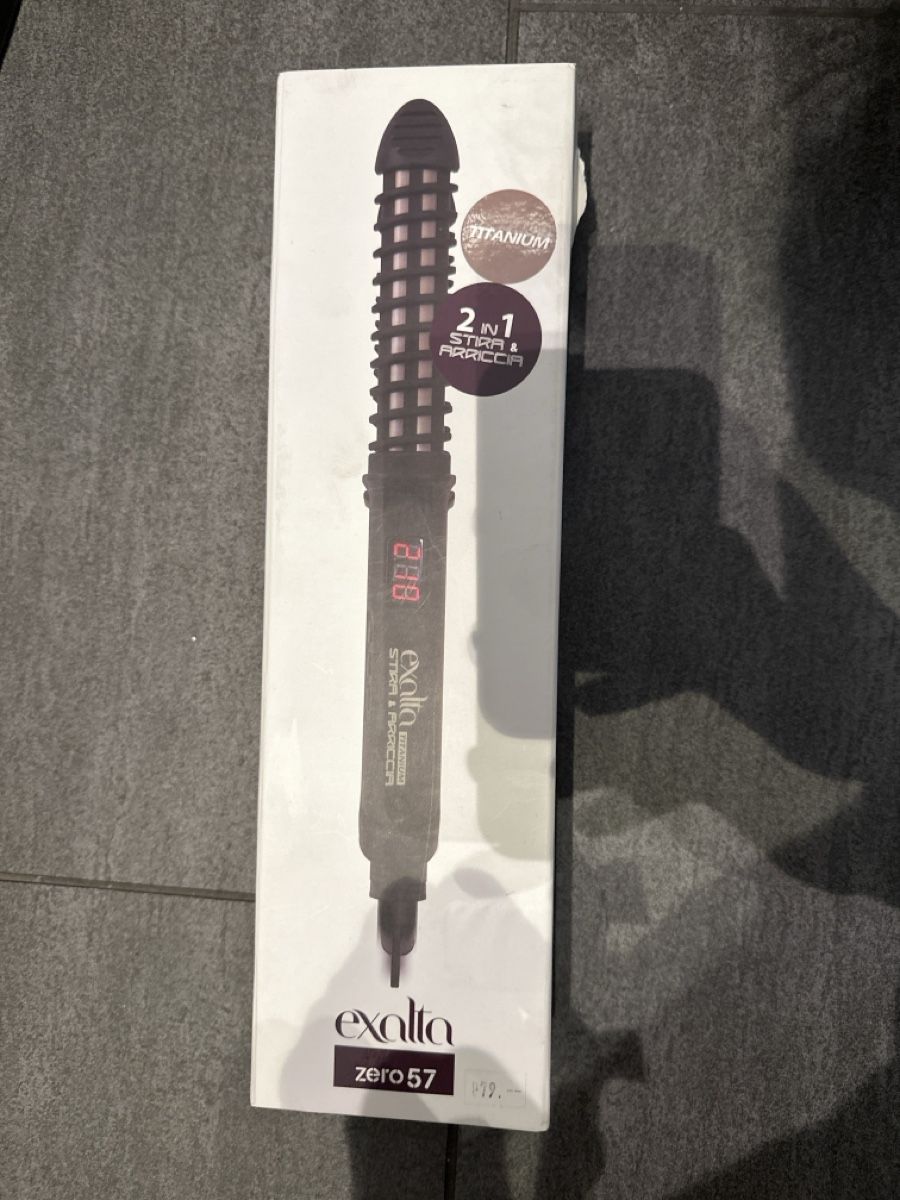 Piastre & Arricciacapelli: Exalta zero 57 Glätteisen & Lockenstab 2in1 neu – Nuovo e nell'imballaggio originale da Neuenhof venduto da Rocadee
