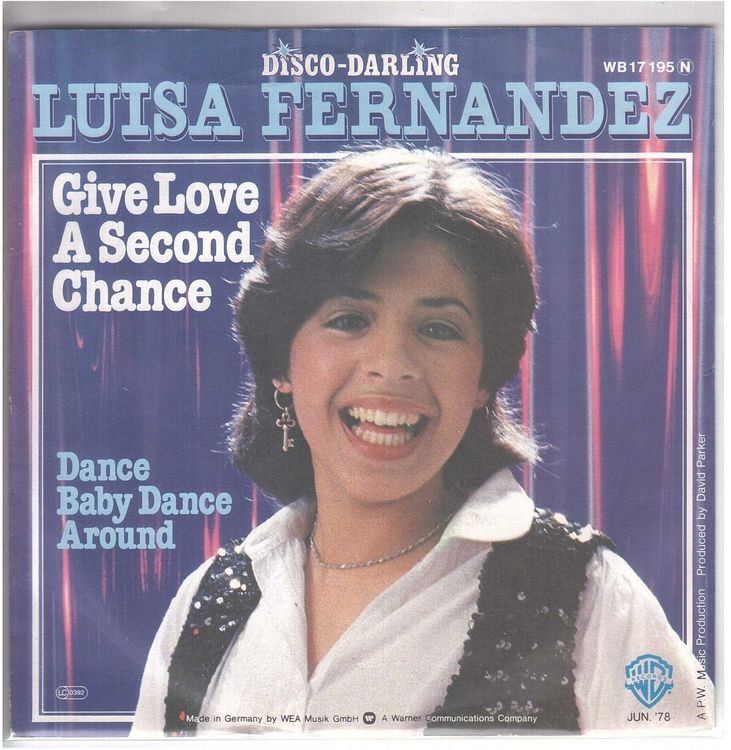 Dischi in vinile: Luisa Fernandez  --  Give love a second chance   Single7 – Usato da Rheinau venduto da thespecials