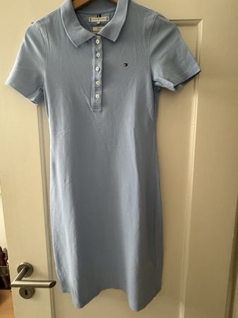 Tommy HilfigerPoloshirt Kleid hellblau Grösse S 