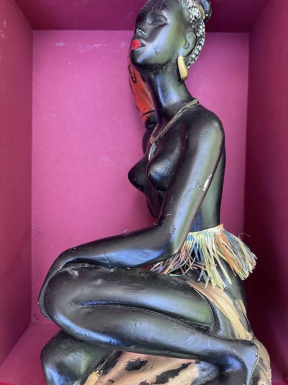 Figuren: Statuette femme africaine – Gebraucht aus chambésy von mattheyv 1