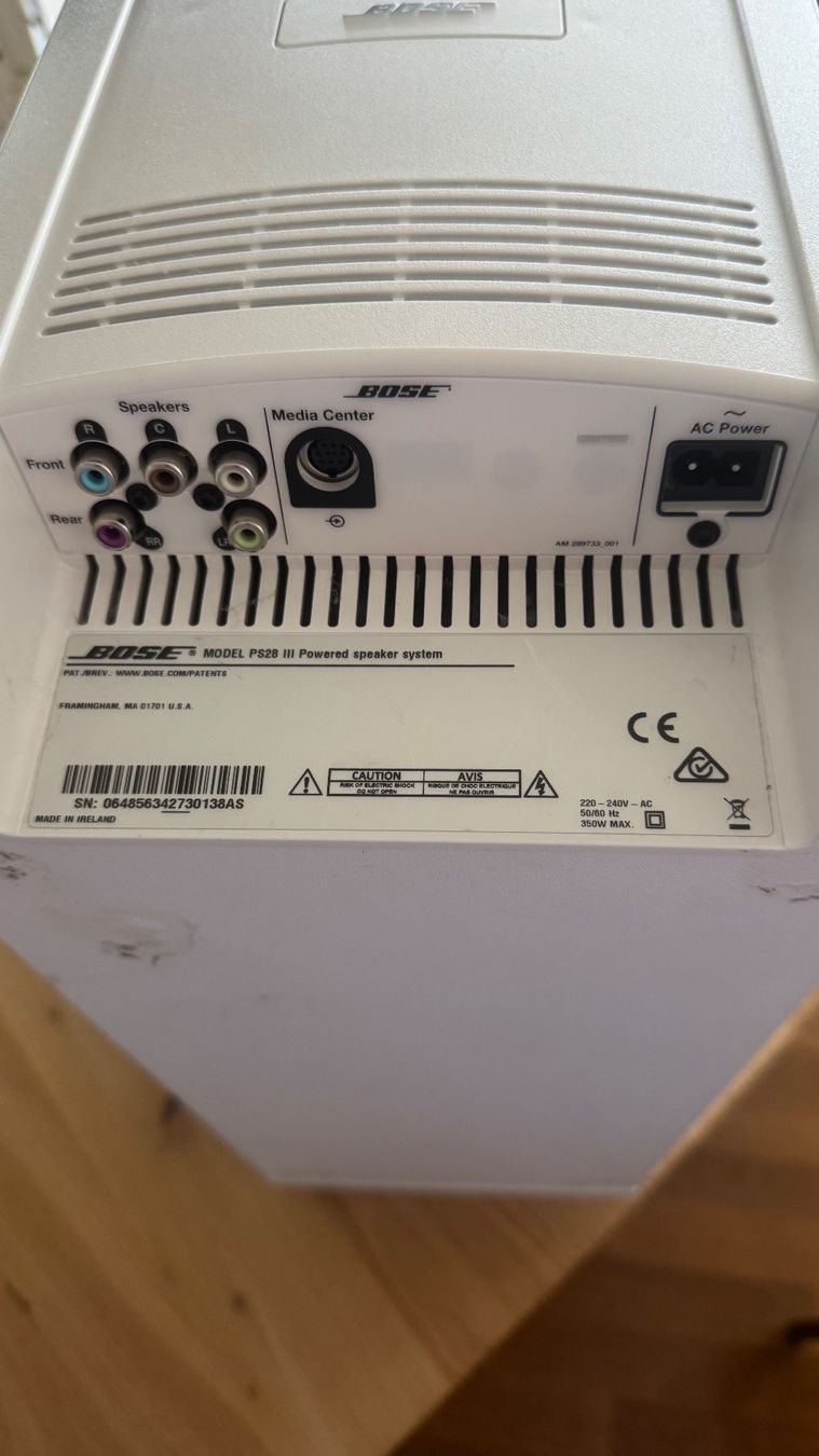 Bose Home Cinema: Bose Life Style Soundsystem – Usato da Russikon venduto da sevelyne 2