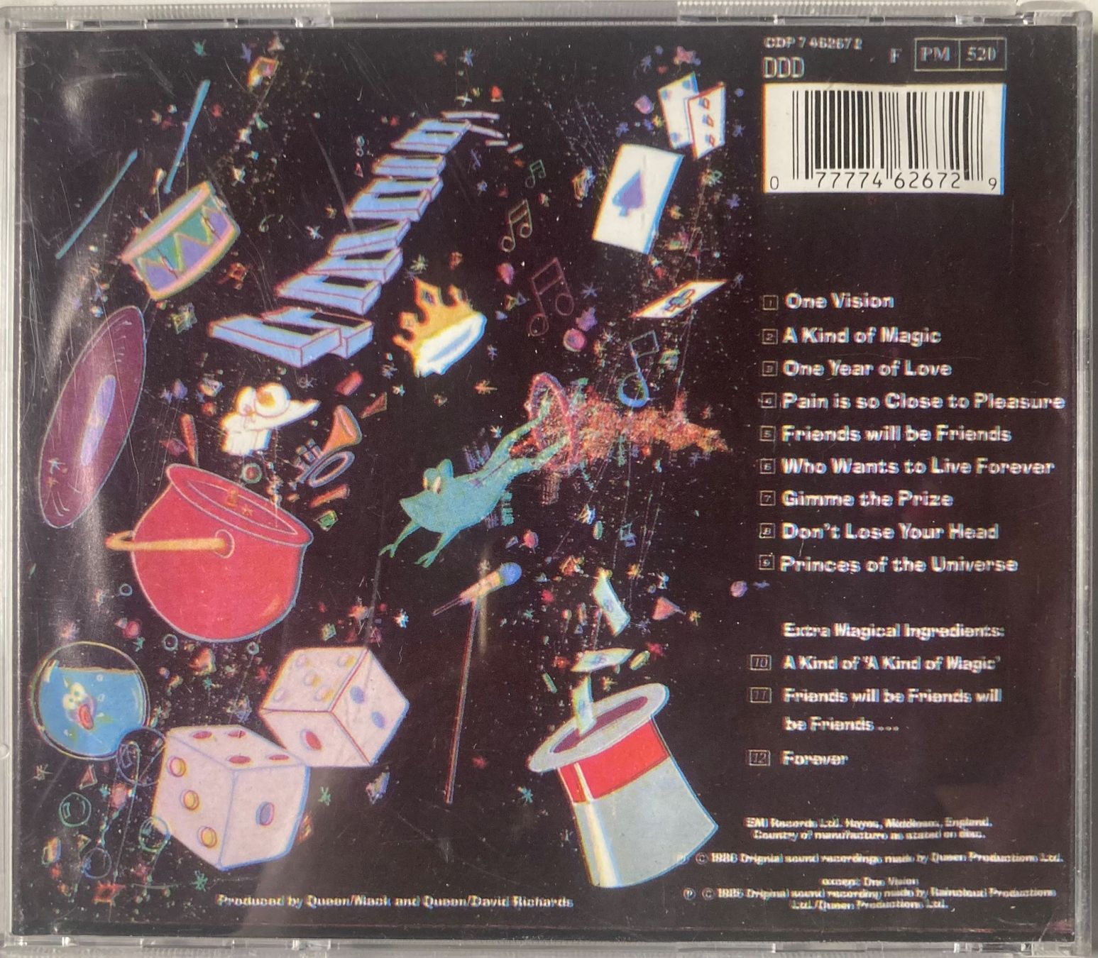 CD: QUEEN - A KIND OF MAGIC – Usato da Poliez-Pittet venduto da Newtown-Records 1