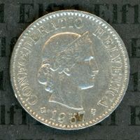 CHF___0.05 1957 -vz 5 Rappen