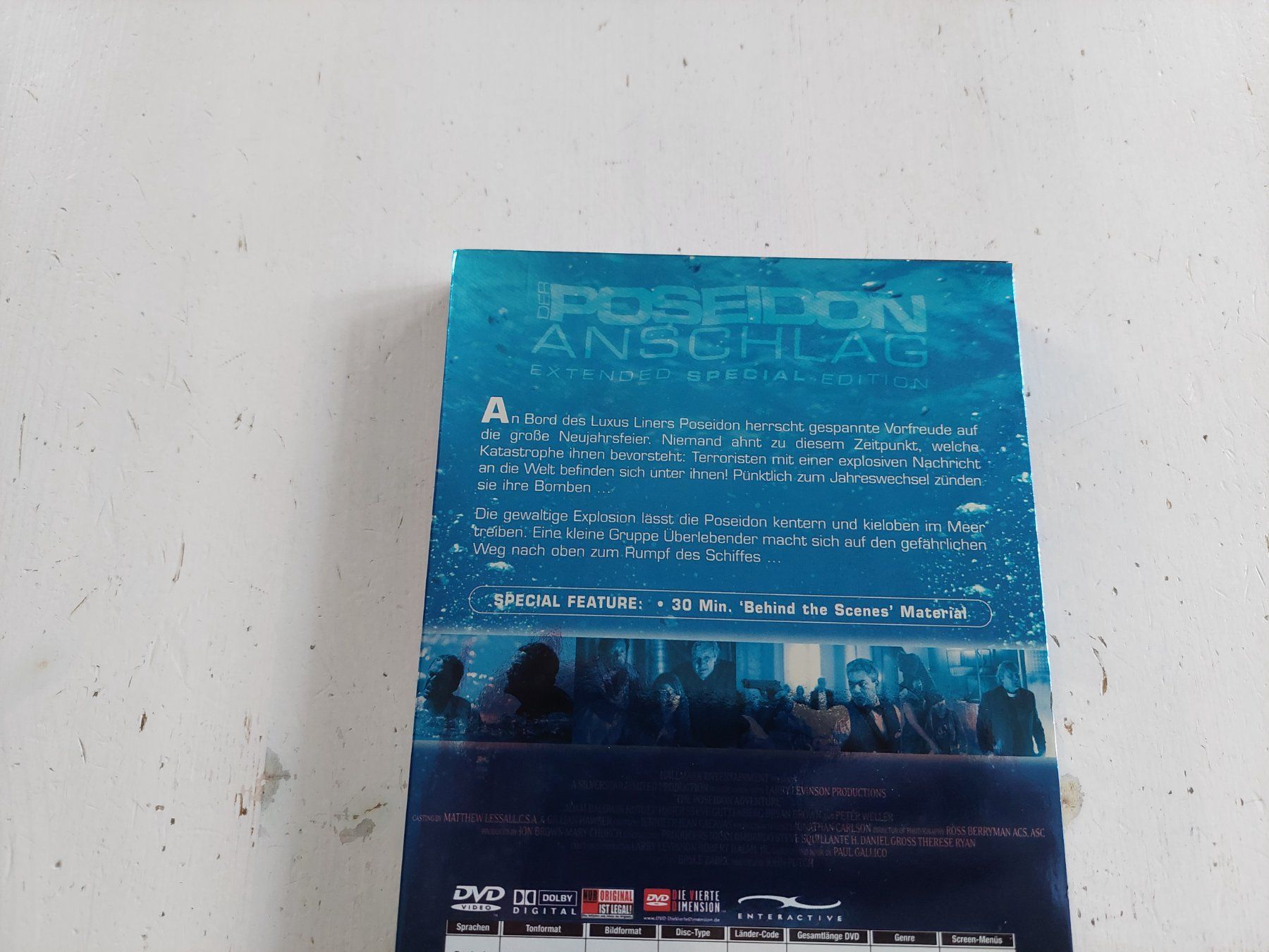 Tutti i DVDs: Der Poseidon Anschlag DVD Extended Special Edition – Usato da Beckenried venduto da Havacola 6