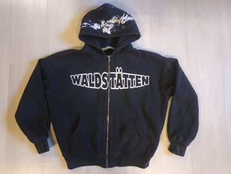 Sweat à capuche zippé Waldstätten noir taille XL
