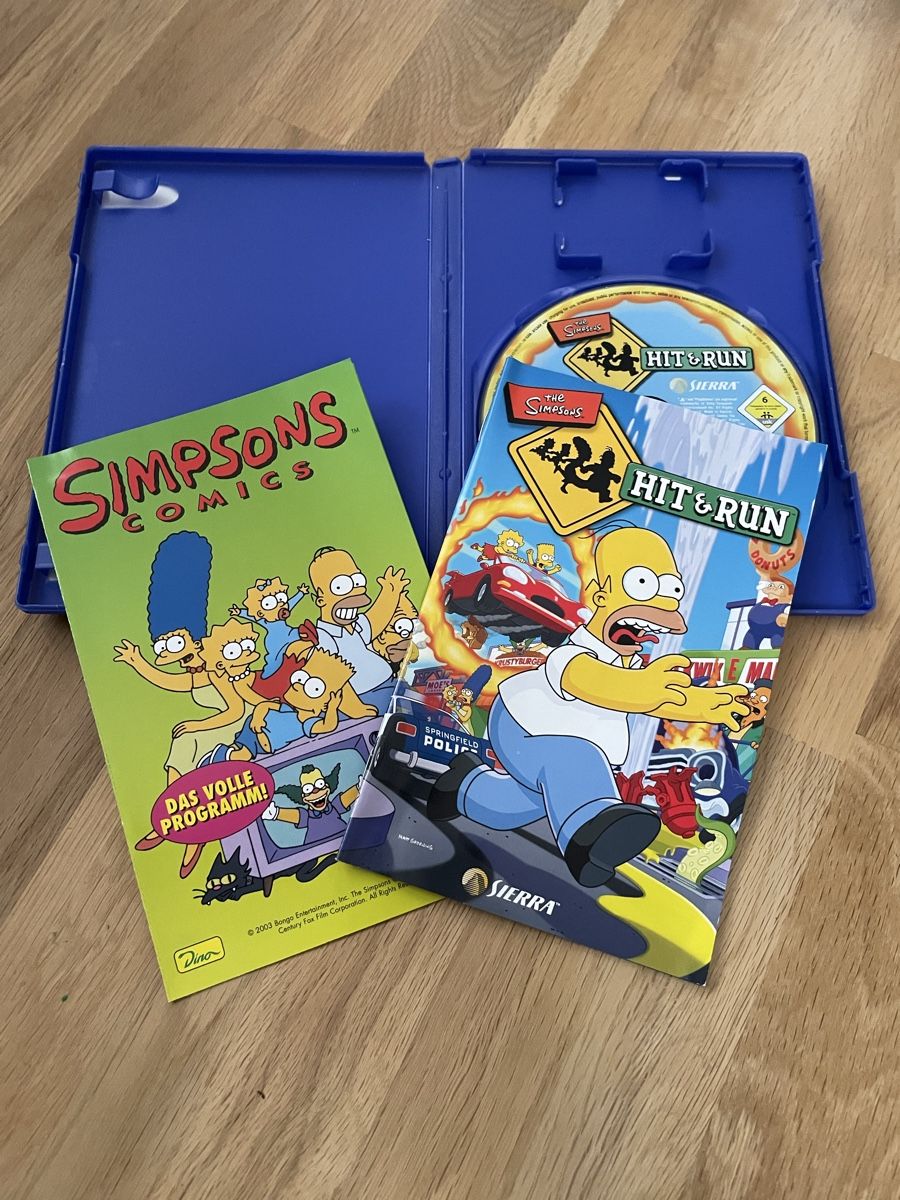 Giochi: The Simpsons Hit and Run, PS2 – Usato da Belp venduto da beardman 3