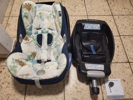 Maxi-Cosi Cabrio Babyschale inkl. EasyFix Basis (Isofix)