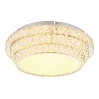 LED Deckenleuchte, K5 Kristalle, 50 cm Ø