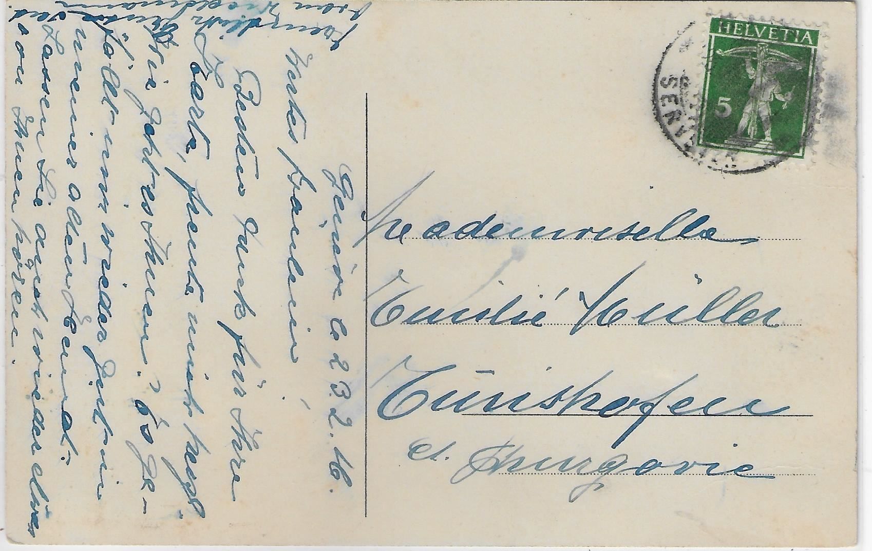 Cartes postales: Geneve - Le Monument de Brunswick et le – Antique à Ettingen par Kartenplanet 1