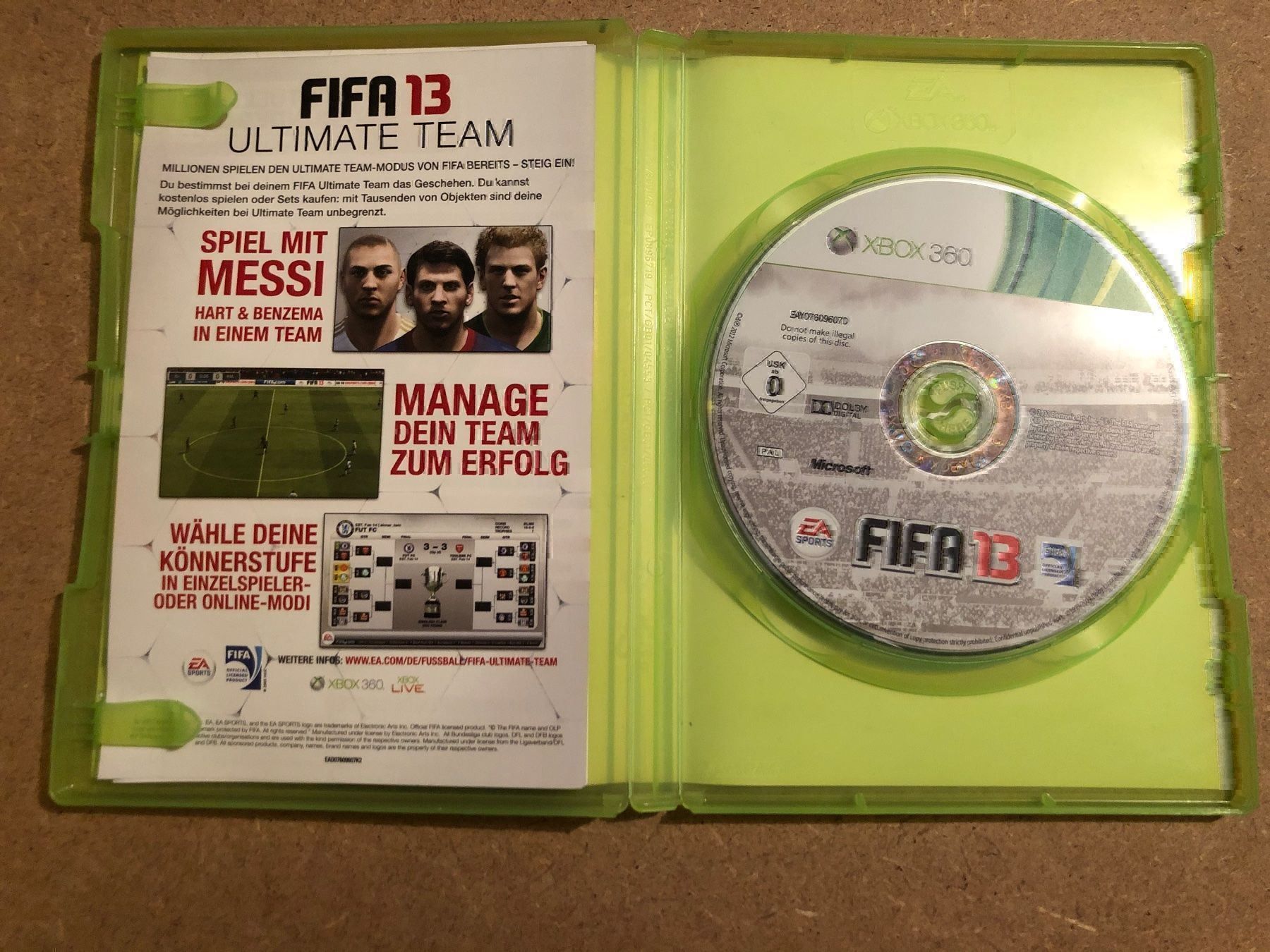 Microsoft Jeux: FIFA 13 für Xbox 360 – D'occasion à Kestenholz par Mad18 2