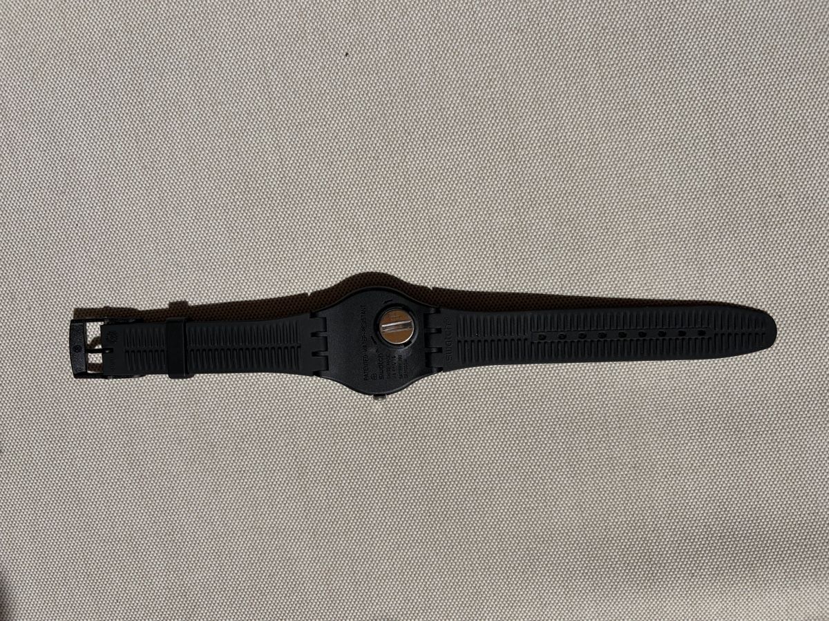 Swatch Orologi: Swatch Uhr New Gent schwarz  – Usato da Möhlin venduto da seerose6 3