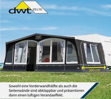 Zu verkaufen:  Wonhwagen Vorzelt DWT Swing 300 Gr. 15