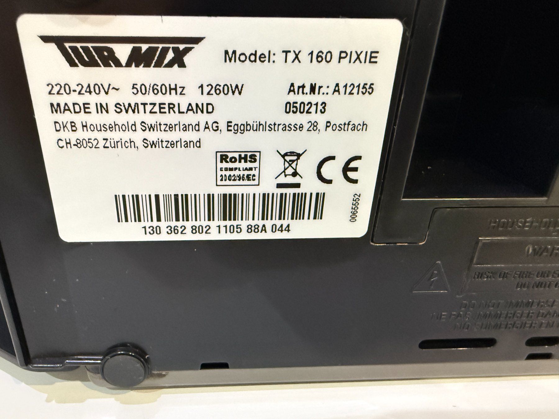 Nespresso Machines à café & Machines à expresso: Turmix Nespresso TX 160 Pixie Titan – D'occasion à Unterengstringen par Tnovus 4