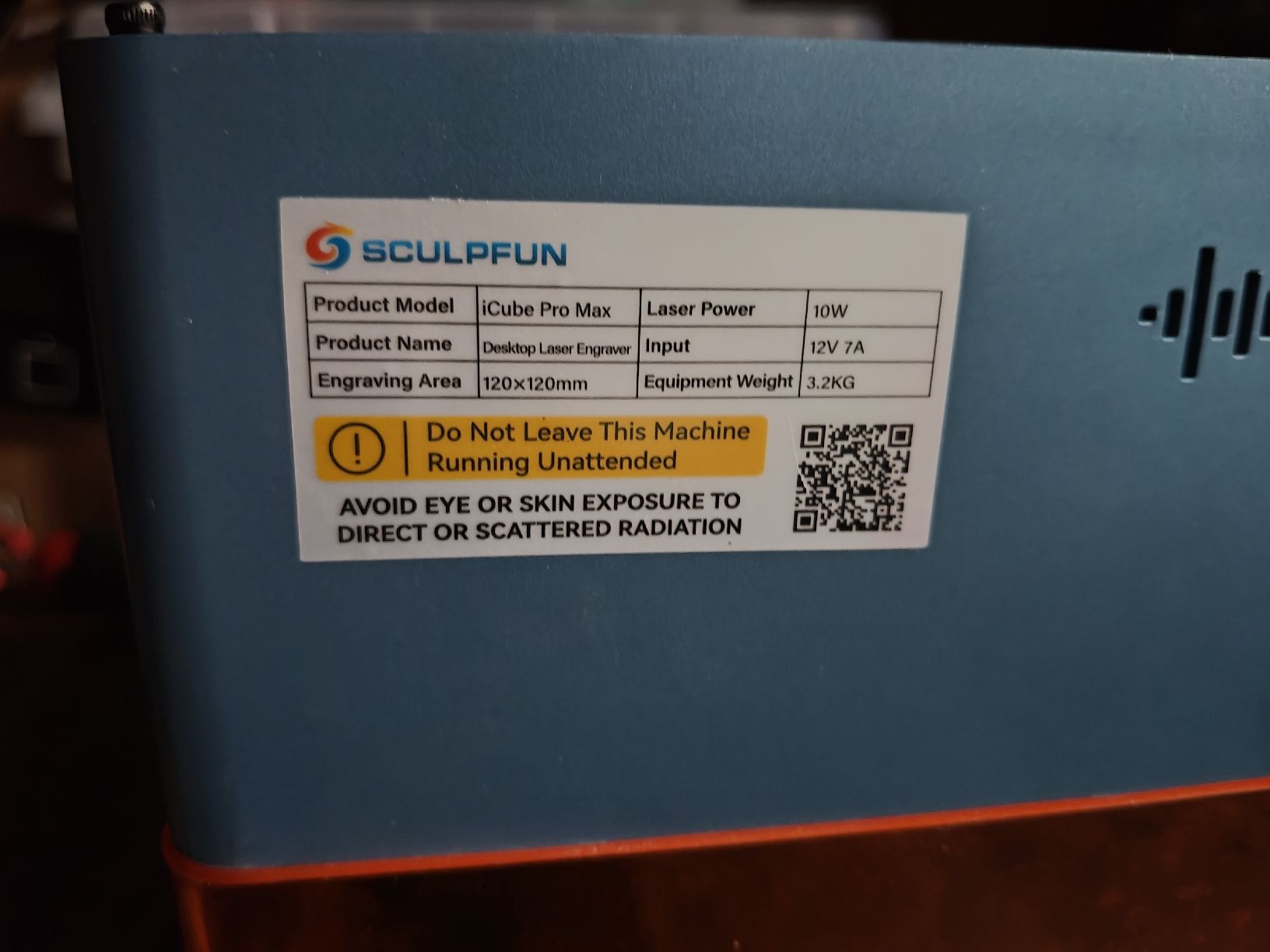 Toutes les machines: SCULPFUN iCube Pro Max Lasergravierer 10W  – D'occasion à Glis par Steffi1986 1
