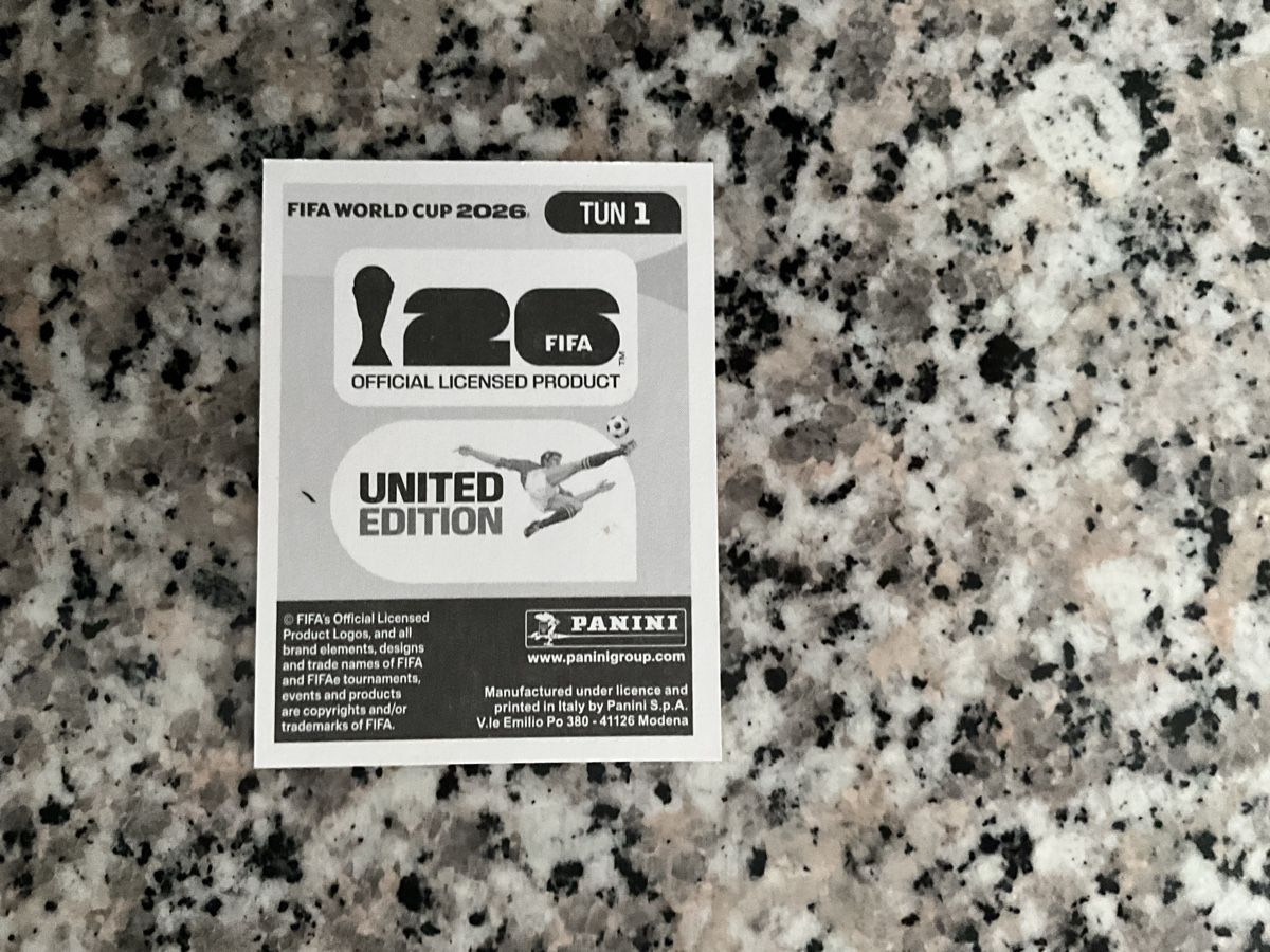 Panini Cartes à collectionner: WM Panini TUN 1 – Neuf avec emballage d'origine à Oberglatt ZH par Multimix 1