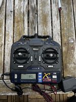 HiTEC Flash 5 System X FM RC Sender - Vintage Sammlerstück